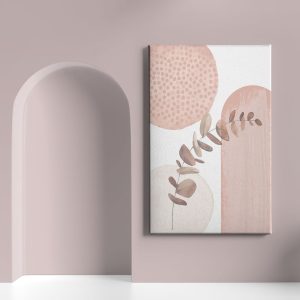 Πίνακας Ζωγραφικής Ροζ Αρμονία - Decotek 222134