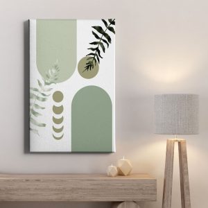 Πίνακας Ζωγραφικής Boho Σύνθεση, Πράσινο 1 - Decotek 222144