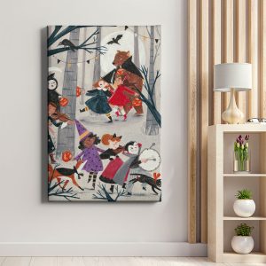 Πίνακας Ζωγραφικής Χαρούμενο Καρναβάλι Halloween - Decotek 222107