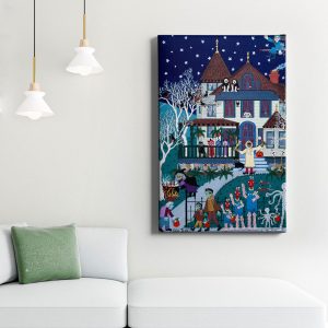 Πίνακας Ζωγραφικής Γειτονιά του Halloween - Decotek 222101