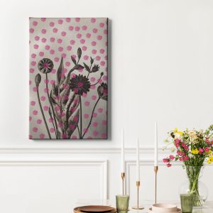 Πίνακας Ζωγραφικής Ροζ Κουκκίδες - Decotek 222132