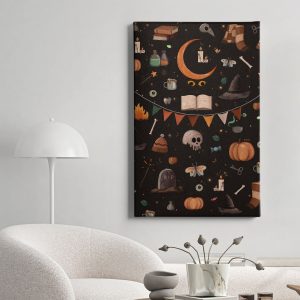 Πίνακας Ζωγραφικής Halloween Symbols - Decotek 222113
