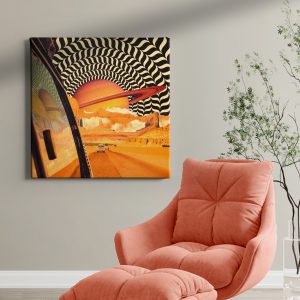 Πίνακας Ζωγραφικής Οδοιπορικό στον Κρόνο - Decotek 222142