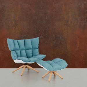 Αυτοκόλλητο για Ντουλάπια Υφή Τσιμέντο, Χάλκινο - Decotek 70734