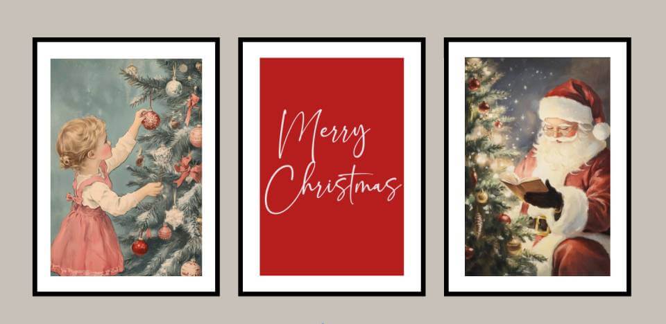 Θεματικοί Καμβάδες & Πόστερ-Αφίσα για Ζεστή, Εορταστική Ατμόσφαιρα