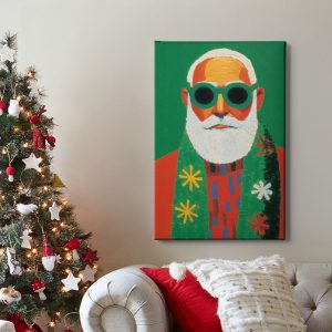 Πίνακας Ζωγραφικής Μοντέρνος Άγιος Βασίλης - Decotek 222194