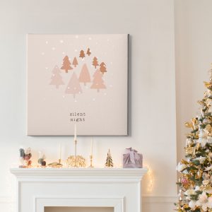 Πίνακας Ζωγραφικής Παστέλ Έλατα - Decotek 222202