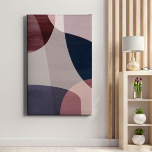 Πίνακας Ζωγραφικής Αρμονία σε Ροζ και Μπλε - Decotek 222180