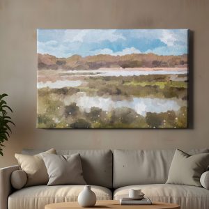 Πίνακας Ζωγραφικής Λιμνοθάλασσα - Decotek 222188