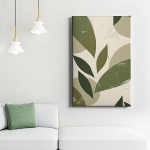 Πίνακας Ζωγραφικής Πράσινες Νότες - Decotek 222181