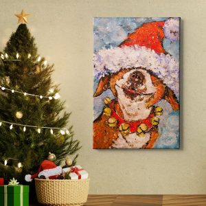 Πίνακας Ζωγραφικής Σκυλί με Καπέλο - Decotek 222209