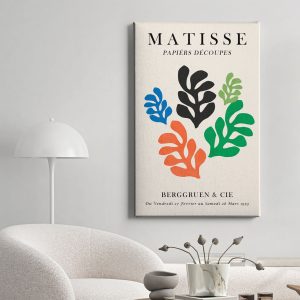 Πίνακας Ζωγραφικής Matisse, Χρωματιστά Φύλλα - Decotek 222192