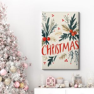 Πίνακας Ζωγραφικής Χριστουγεννιάτικη Γιορτή - Decotek 222233