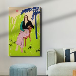 Πίνακας Ζωγραφικής Χαλαρή Στιγμή - Decotek 222186