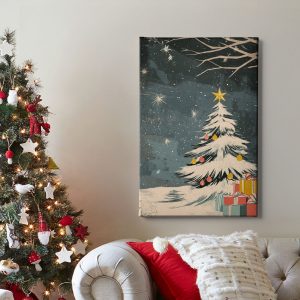 Πίνακας Ζωγραφικής Αστέρι και Δώρα - Decotek 222231