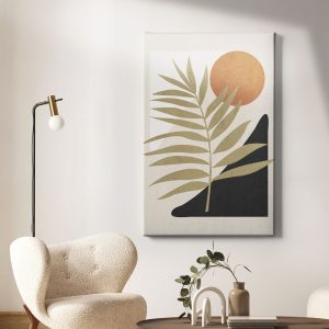 Πίνακας Ζωγραφικής Φύλλο και Ήλιος - Decotek 222176