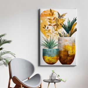 Πίνακας Ζωγραφικής Χρυσαφένιες Αποχρώσεις  - Decotek 222175