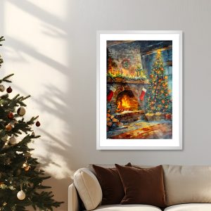 Ποστερ - Αφίσα Χριστουγεννιάτικη Θαλπωρή - Decotek 33922