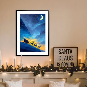 Ποστερ - Αφίσα Santa's Path - Decotek 33918