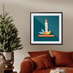 Πόστερ - Αφίσα Christmas Light Vintage - Decotek 33924