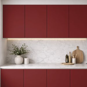 Μονόχρωμο Αυτοκόλλητο για Ντουλάπια Σκούρο Κόκκινο – Decotek 500115