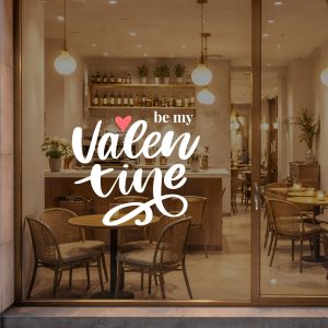 Αυτοκόλλητο Τοίχου Be My Valentine - Decotek 09961