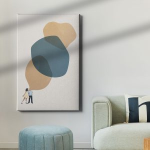 Πίνακας Ζωγραφικής Το Πρώτο Φιλί - Decotek 222300