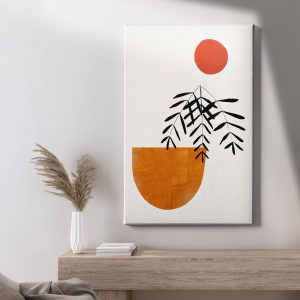 Πίνακας Ζωγραφικής Boho Sun & Leaves - Decotek 222310