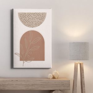 Πίνακας Ζωγραφικής Boho Arch & Leaves - Decotek 222312