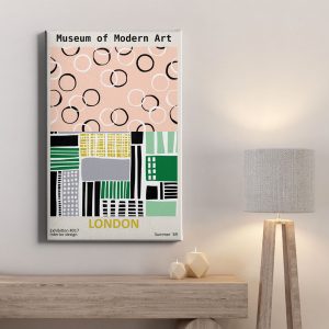 Πίνακας Ζωγραφικής Vintage Exhibition Art, London- Decotek 222344