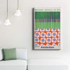 Πίνακας Ζωγραφικής Vintage Exhibition Art, Amsterdam - Decotek 222342