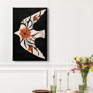 Πίνακας Ζωγραφικής Floral Bird - Decotek 222355