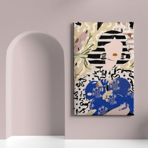 Πίνακας Ζωγραφικής Αφηρημένη Προσωπογραφία - Decotek 222372