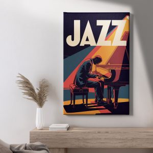 Πίνακας Ζωγραφικής Jazz Piano Night - Decotek 222327