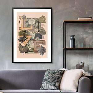 Ποστερ - Αφίσα Vintage Collage Art - Decotek 33938