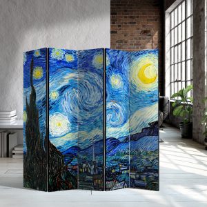 Παραβάν Εσωτερικού Χώρου Van Gogh, The Starry Night - Decotek 531
