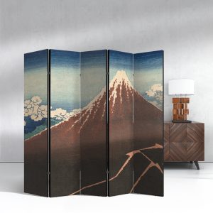 Παραβάν Εσωτερικού Χώρου Katsushika Hokusai, Κόκκινο Φούτζι - Decotek 535