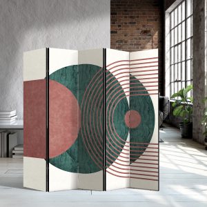 Παραβάν Εσωτερικού Χώρου Circles & Lines - Decotek 551