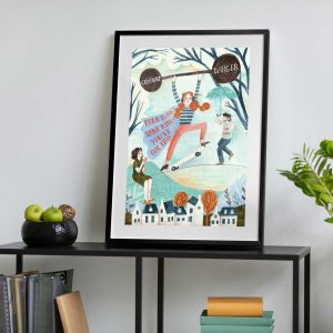 Ποστερ - Αφίσα Fearless Balance - Decotek 33966