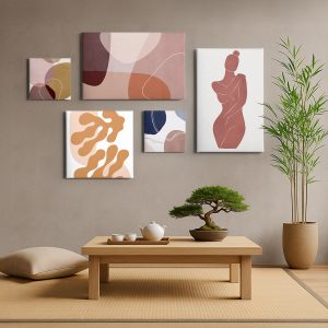 Σύνθεση Πινάκων Earthy Tones - Decotek 222402