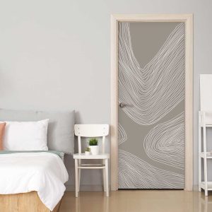Αυτοκόλλητο Πόρτας Κυματισμοί - Decotek 31145