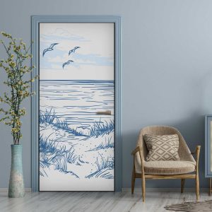 Αυτοκόλλητο Πόρτας Θαλασσινό Τοπίο - Decotek 31170