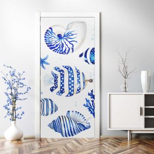 Αυτοκόλλητο Πόρτας Deep Blue Ocean - Decotek 31195