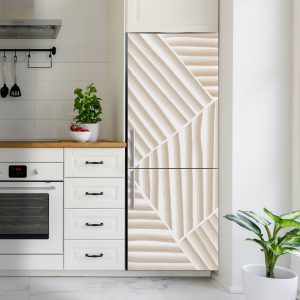 Αυτοκόλλητο Ψυγείου Ανάγλυφη Υφή Ξύλου - Decotek 28837