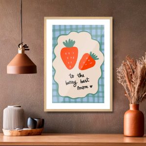 Ποστερ - Αφίσα Berry Best Mom - Decotek 34008