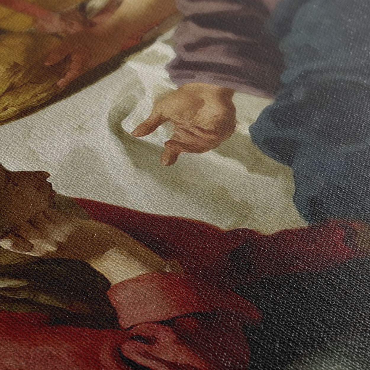 Πίνακας Ζωγραφικής Jan Vermeer "Christ in the House of Martha and Mary" σε Καμβά – Decotek 222614 - Image 3