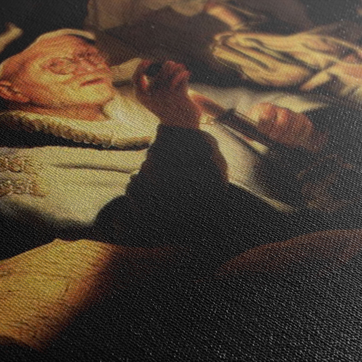 Πίνακας Ζωγραφικής Rembrandt "The Parable of the Rich Man" σε Καμβά – Decotek 222602 - Image 3