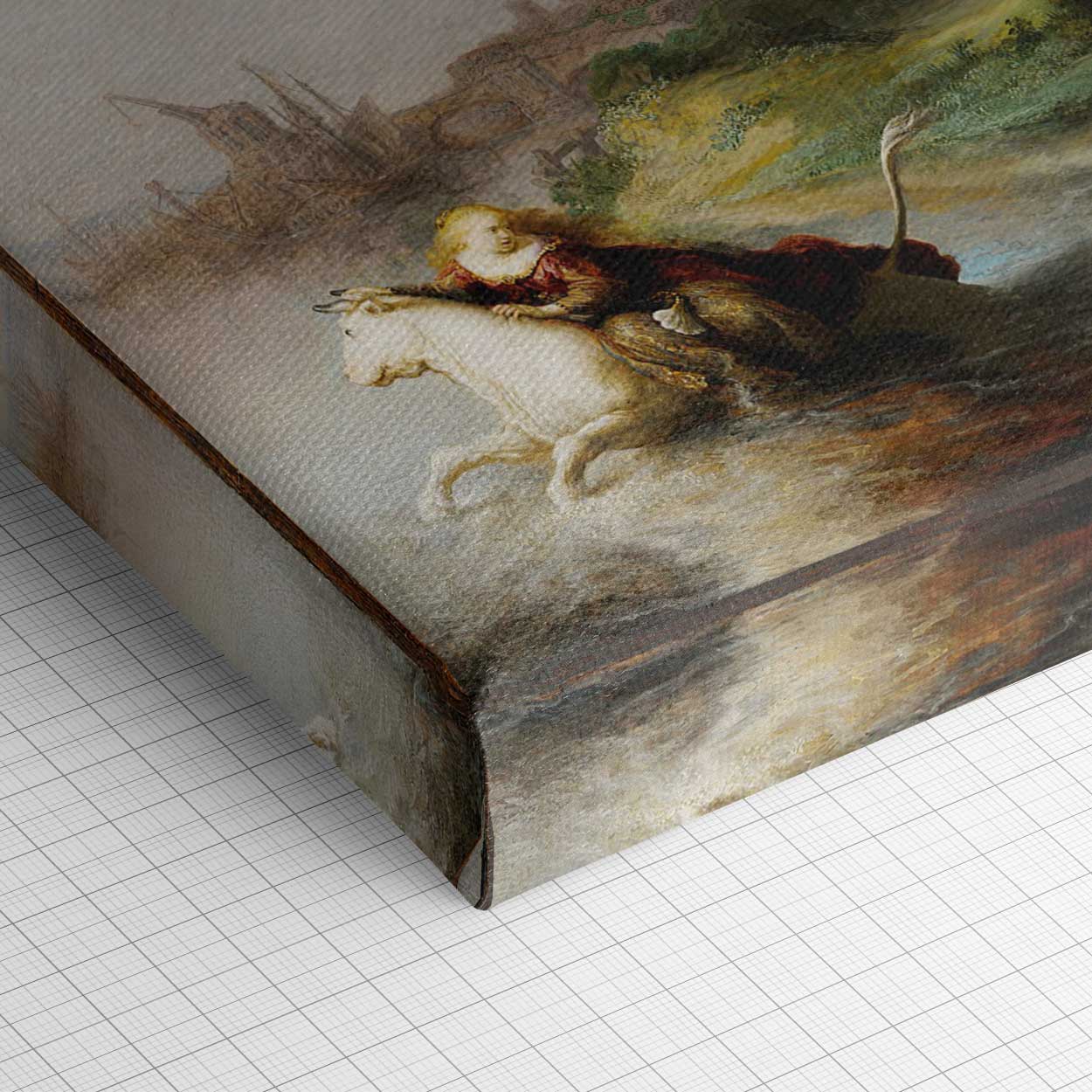 Πίνακας Ζωγραφικής Rembrandt "The Abduction of Europa" σε Καμβά – Decotek 222601 - Image 3