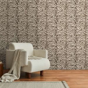 Ταπετσαρία τοίχου animal print AS Creation 782172 σε καφέ — δωμάτιο