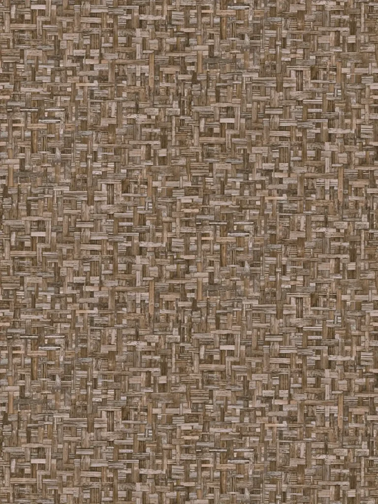 Ταπετσαρία τοίχου ψάθα AS Creation 377061 σε καφέ — μοτίβο